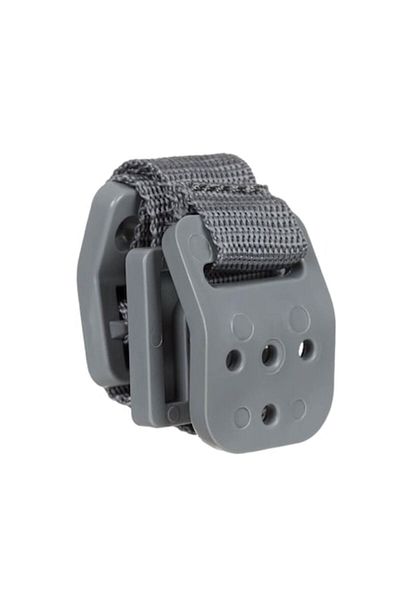 SOHO Set with 2 straps for securing or fixing furniture, 52 x 2.5 cm, Gray