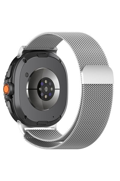 redmud teknoloji Stainless Steel Mesh Metal Mesh Cord-Magnetic Buckle Compatible with Samsung Galaxy Watch 8 Classic