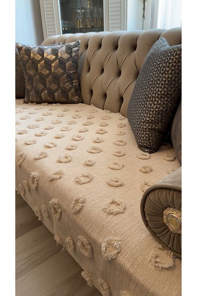 lusso stile Pompom Seat Cover 100X240