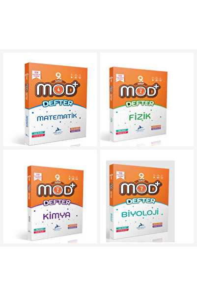 paraf yayınları Paraf 9. Sınıf Sayısal Mod Defter Set (Matematik & Fizik & Ki...
