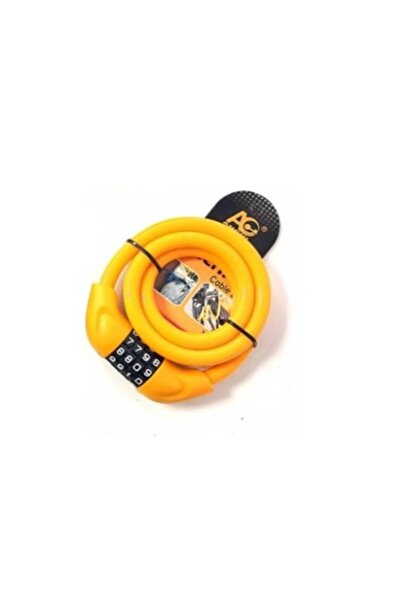 Bibilel Lacăt în U pentru bicicletă cu combinație de 4 cifre, inel ultra-rezi...