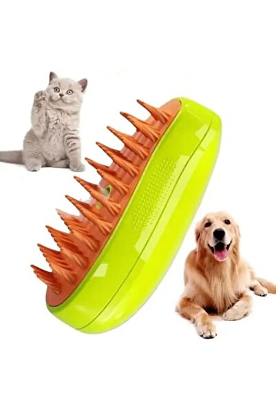 Avatto Perie cu abur 3 in 1 pentru caini si pisici, pulverizator si dozator i...