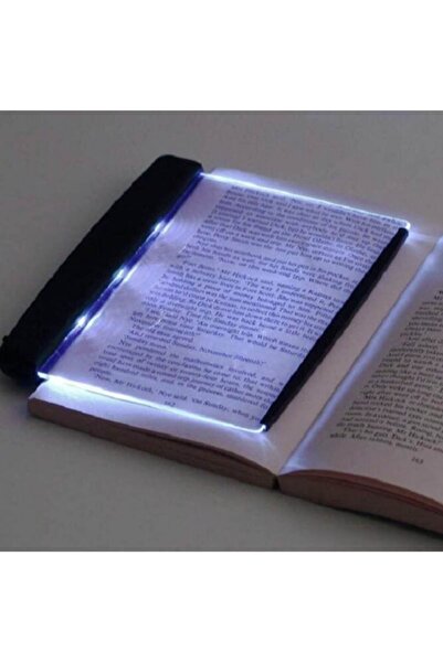 SOHO Lampa LED pentru citit tip panou luminos transparent, 14.5 x 17 cm