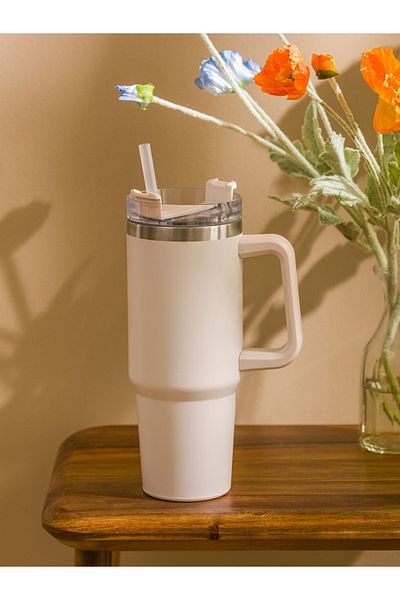 LC Waikiki Summer Collection Steel Thermos Cup 900 ml City