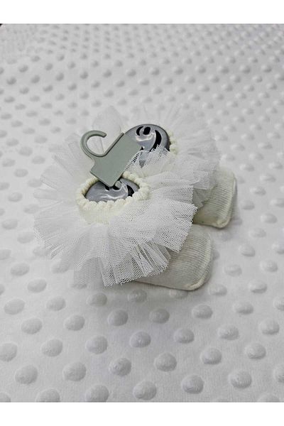 BERKAY Berkaysun Cotton Tulle Kokoş Baby Socks
