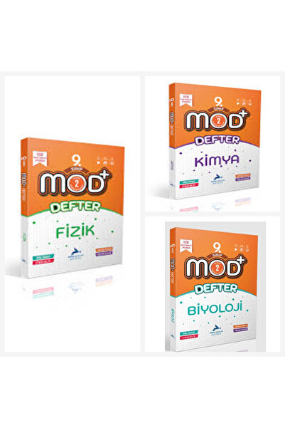 paraf yayınları Paraf 9. Sınıf Fen Bilimleri Mod Defter Set ( Fizik & Kimya &...