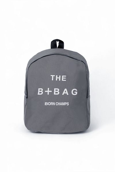 PowerSpeed Women's Smoked Text Printed Single Compartment Backpack