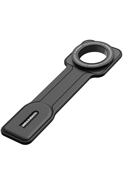 Xo Suport auto magnetic cu Velcro C145, 360 °   rotație – negru - negru
