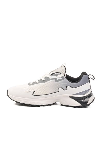 Pierre Cardin White Mesh Lightweight Men's Sports Shoes Pci-11054 m