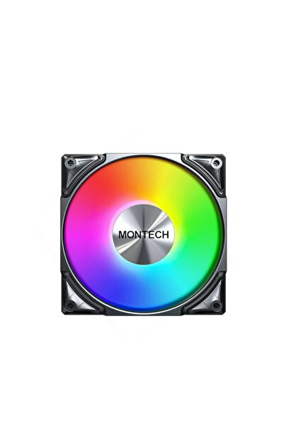 MONTECH Ventilator Metal Pro 12, 2200rpm, iluminare aRGB (Negru)