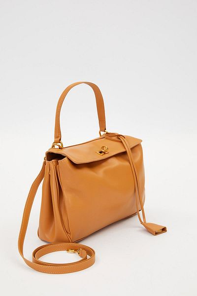 Levidor Brown Accessory Detailed Handbag