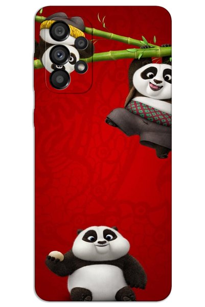 MRCİLETİSİM Samsung Galaxy A32 Case Hd Pattern Printed Back Cover - Panda