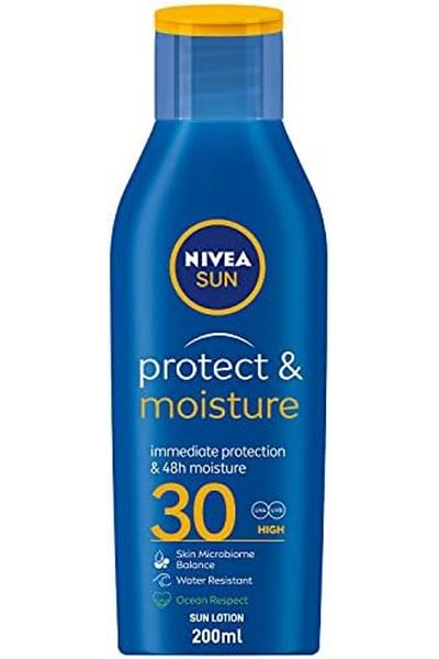 NIVEA Sun Lotion SPF 30, Protects Against UVA/UVB Rays, 200ml