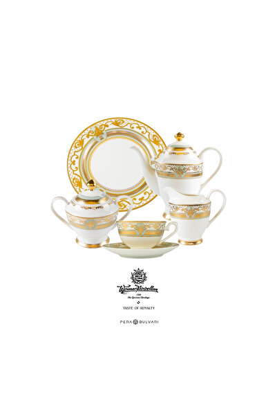 Weımar Andrea Of Spoleto 21 Parça Pasta Takımı Yeşil