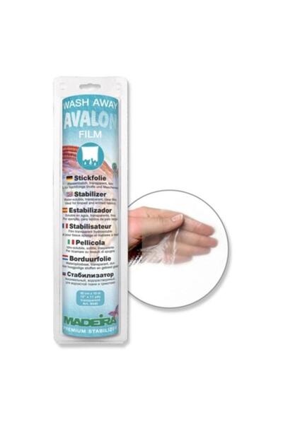 Madeira Folie Avalon pentru broderie solubilă în apă 0,3 x 10 m, 9440