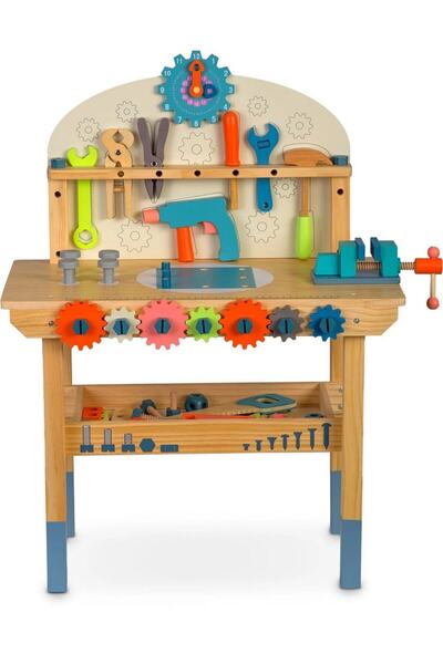 Ricokids Atelier de lemn pentru copii , dezvolta abilitatile motorii fine, Mo...