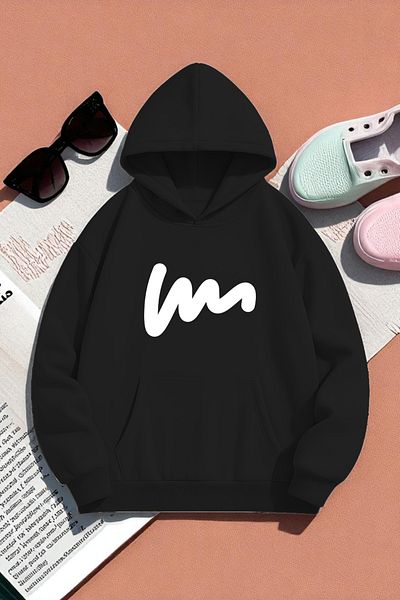 uyguntarz Unisex W Printed Oversize Sweatshirt