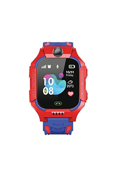 SOHO Smart Watch Defender for Kids with SIM and Video Camera, LBS Location, Red