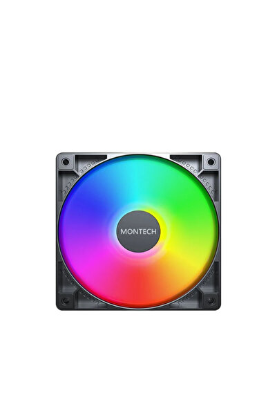 MONTECH Ventilator GF120, iluminare aRGB (negru)