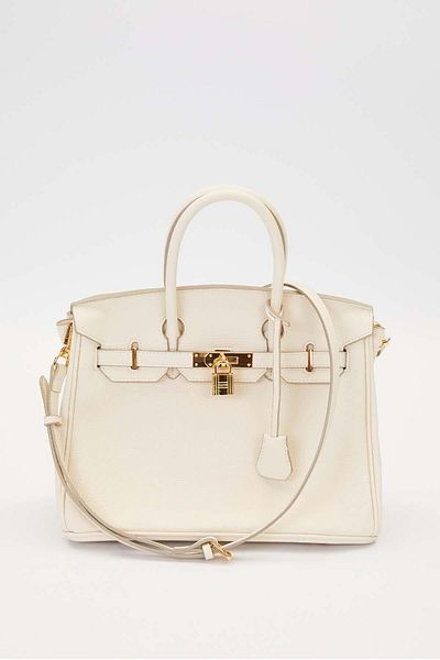 Levidor Large Handbag with Cream Accessory Detail