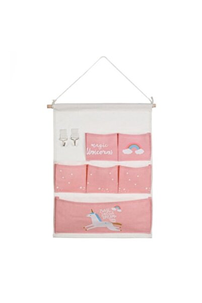 Bibilel Kids Organizator suspendat cu 6 buzunare, Unicorn, JMB-BBL5308