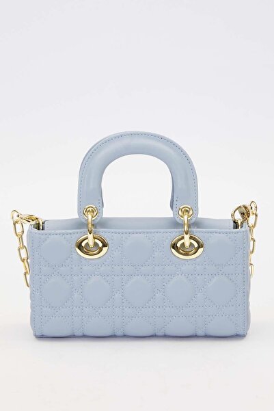 Levidor Mavi Zincir Askı Aksesuarlı El Çantası