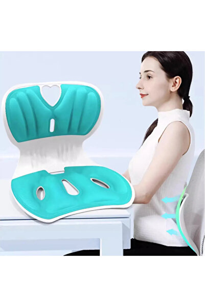 Cyber كرسي تقويم العظام المحمول لتصحيح وضعية الجسم، حماية الخصر، مقعد من القط...