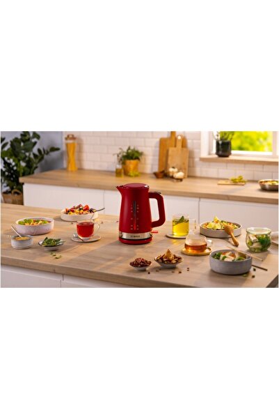 Bosch Water Kettle TWK4M224, 1.7l, Red