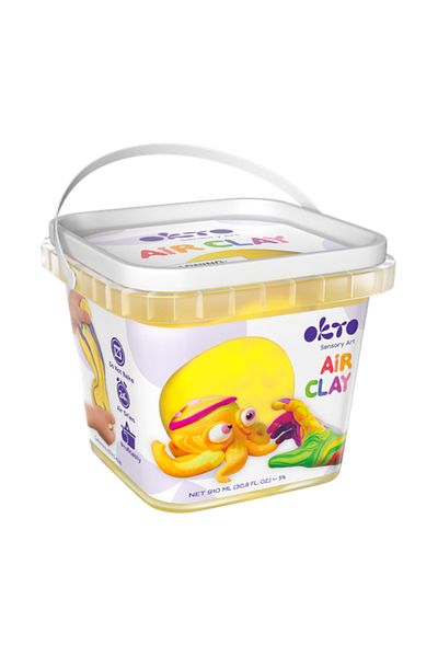 Okto Clay Factory Light Modeling Clay Okto 200g - Yellow