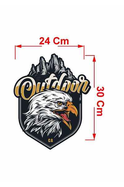 stickerusta Eagle Beşikaş 4X4 Off Road Mountain Climber Camping Camper Sticker 01766