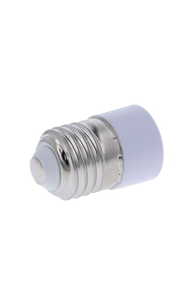 Bibilel Adaptor soclu pentru becuri, E27 la E14, alb