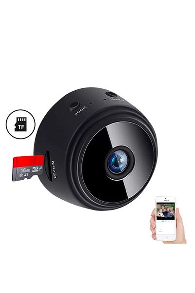OEM Camera Mini A9 Full1080P HD, Mod nocturn, 25 fps, 3.7V, Negru