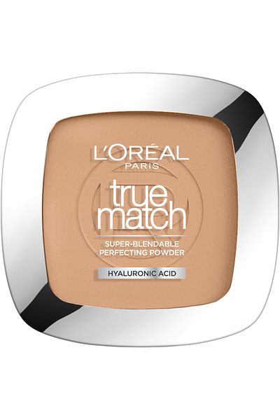 L'Oreal Paris Pudra compacta True Match 3R/3C, cu acid hialuronic rezistenta indelungata si aspect mat, 9 g