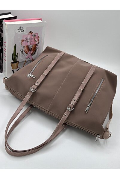H&D COLLECTİON Stylishly Designed Large Volume Long Strap Women's Shoulder Bag