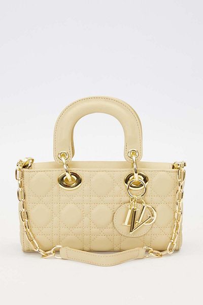 Levidor Light Green Chain Strap Accessory Handbag