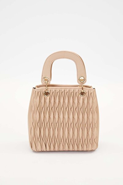 Levidor Mink Logo Detail Handbag