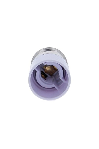 Bibilel Adaptor soclu pentru becuri, E27 la E14, alb