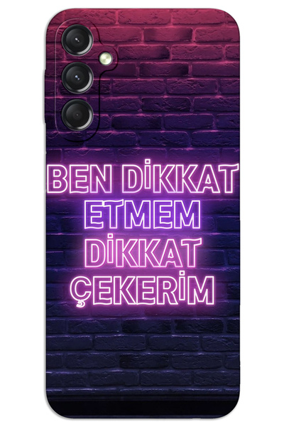 MRCİLETİSİM غطاء خلفي مطبوع بنمط HD لهاتف Samsung Galaxy A54 - يجذب الانتباه