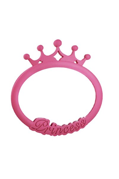 SOHO Oglindă model prințesă cu suport, 25x25x1,8 cm, roz