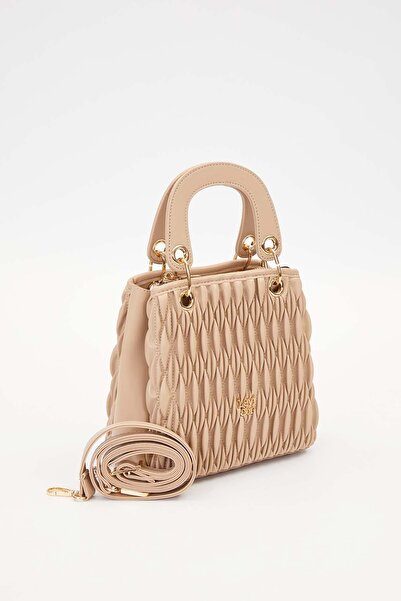 Levidor Mink Logo Detail Handbag