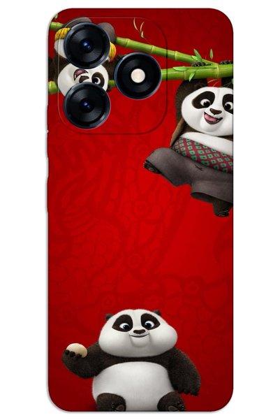 MRCİLETİSİM Tecno Spark 10 Pro Case Hd Pattern Printed Back Cover - Panda