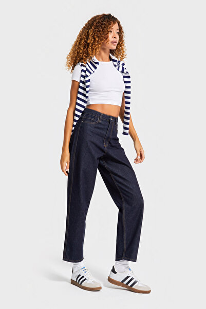 its basic Women's Indigo Color 7W5-50 Relax Fit 100% Cotton Underwear Size 69cm 100% Cotton Denim Jean