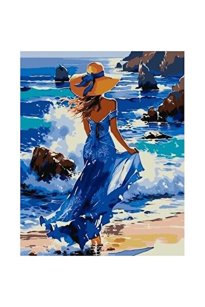 qbee Pictură după numere - Element 40x50cm