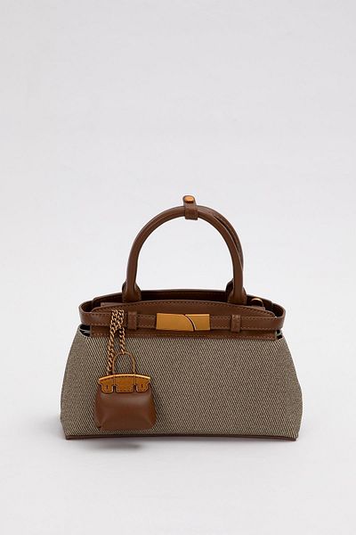 Levidor Green Mini Bag Handbag with Accessories