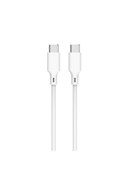 Well Cablu USB-C - USB-C, PD60W, 2m, alb,