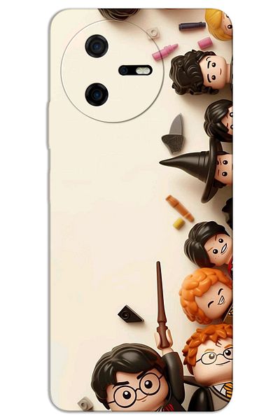 MRCİLETİSİM Casper Via A40 Case Hd Pattern Printed Back Cover - Harrypotter