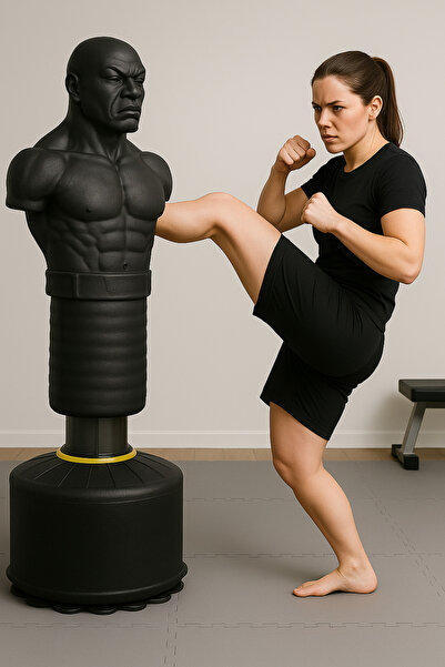 Leyaton Adam Şekilli Boks Standı Boks Standı 180 Cm