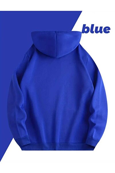 caddekombin Суитшърт с качулка и джобове от памук с принт „Dream And Love“