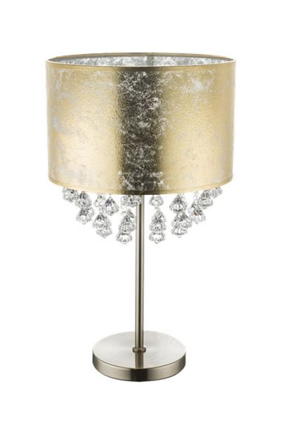 Globo Lighting Lampă de birou Amy 15187T3, cu întrerupător, 1xE27, auriu+crom, IP20, Globo