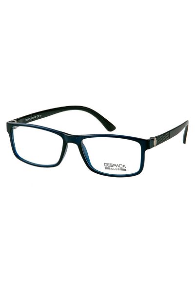 despada club Despada Dsc 361 C4 54Ekt Unisex Blue Light Protection Screen Glasses (Bright Blue/Black Handle)